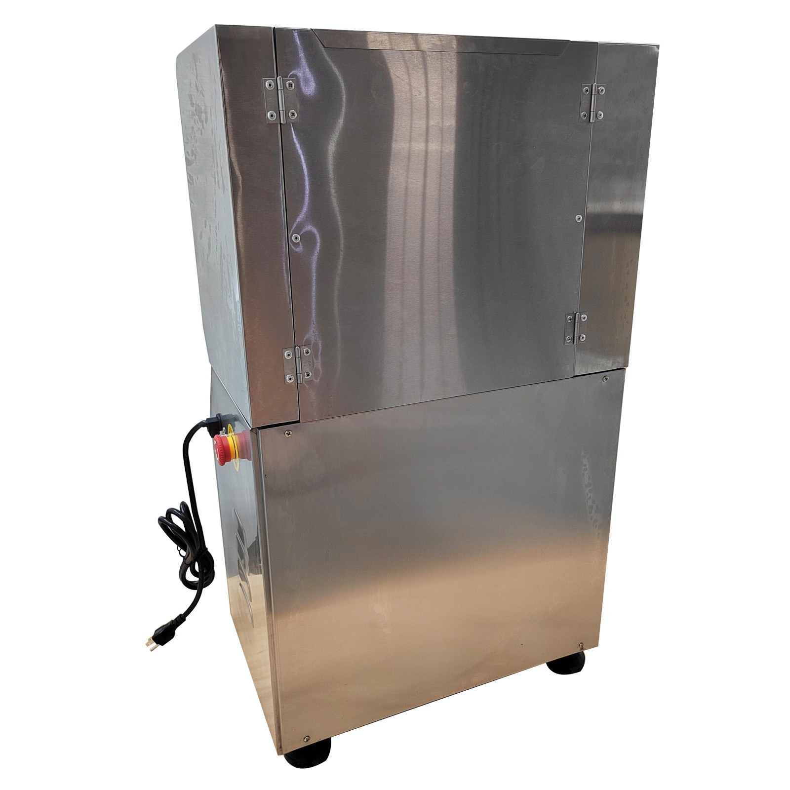 USED! 110V 2.2KW 1.5mm Electric Dough Roller Noodles Maker Dumplings Sheet Maker