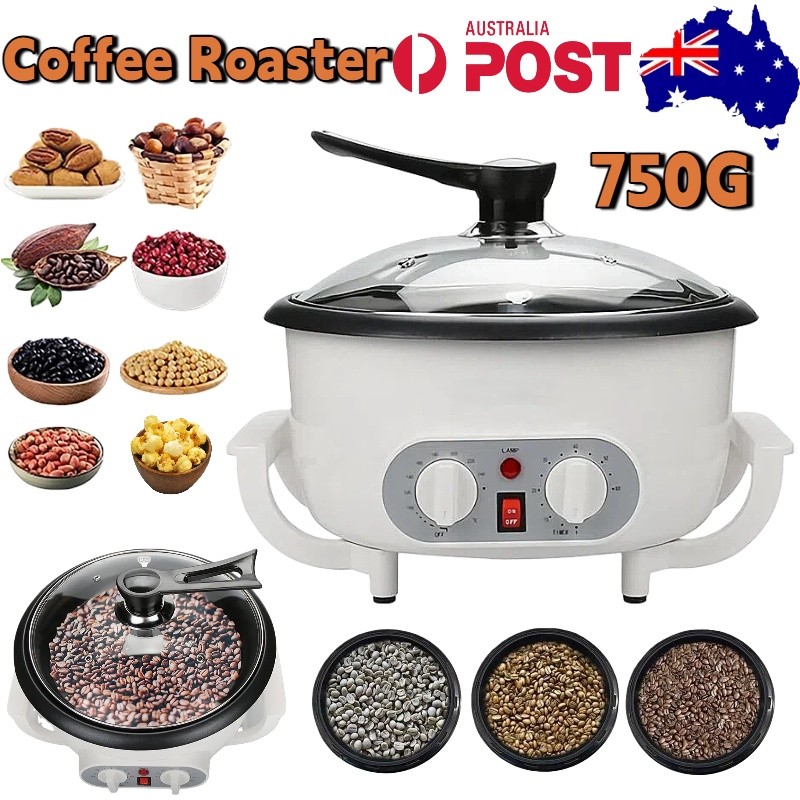 Electric Coffee Roaster Machine Multifunction Timer Household Popcorn Nuts Bean