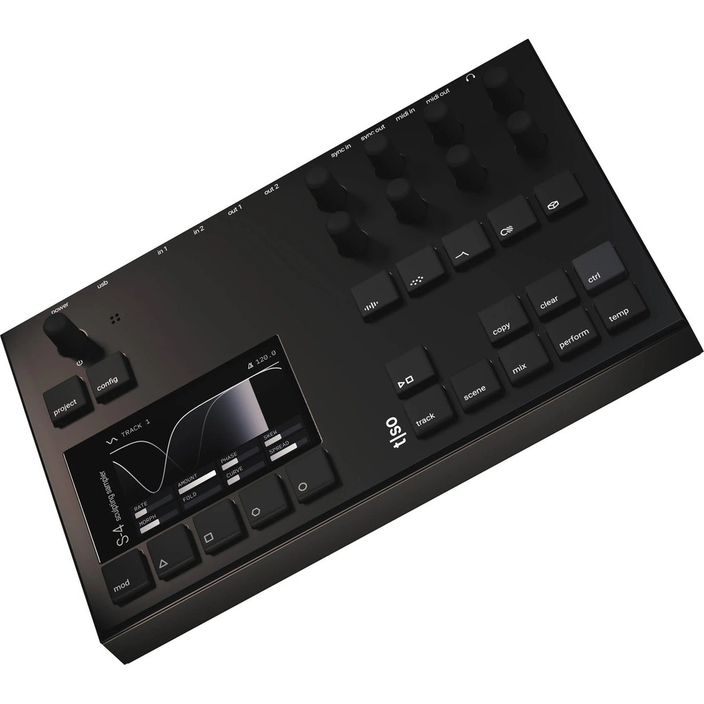 Torso Electronics S4 Sculpting Sampler Audio Instrument - Black