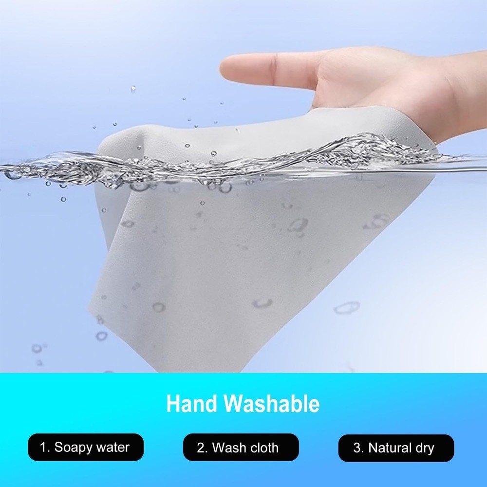 2 Pack Microfiber Liner Cloths for MacBook - Safe Screen & Keyboard Care