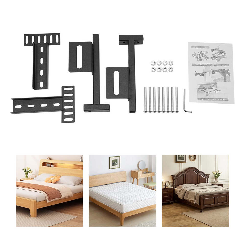 Adjustable Base Headboard Brackets, for Adjustable Bed Frame Fits King-size Bed
