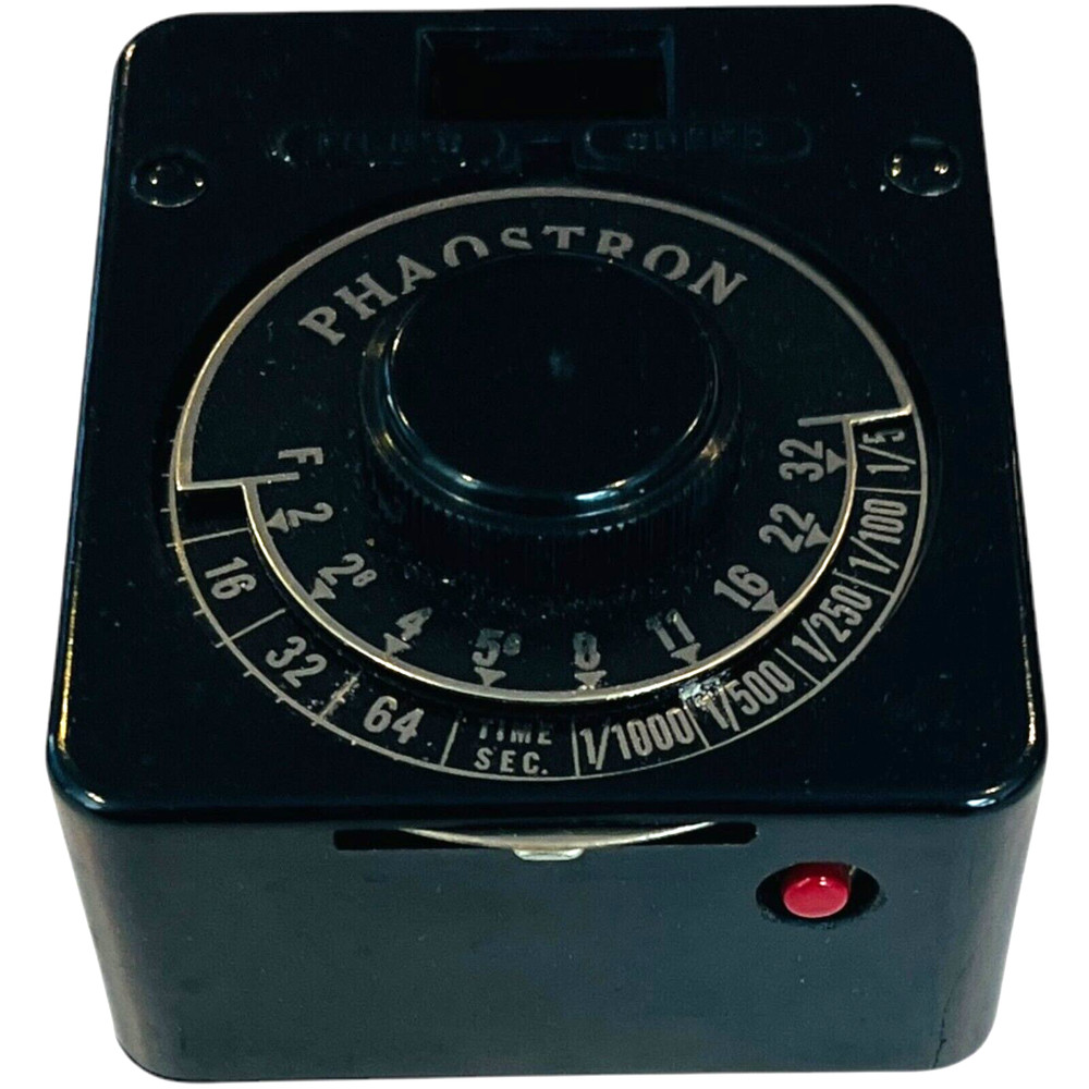 Phaostron Model B Light Meter in Box - Vintage