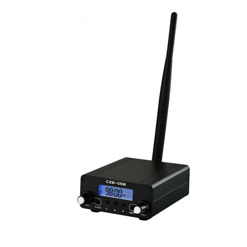 0.5W 76MHz-108MHz FM Transmitter Stereo Broadcast Station for Church Broadcast