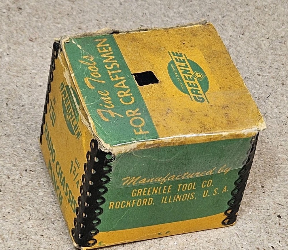 Greenlee punch No. 730 - 1 3/4" diameter - knockout