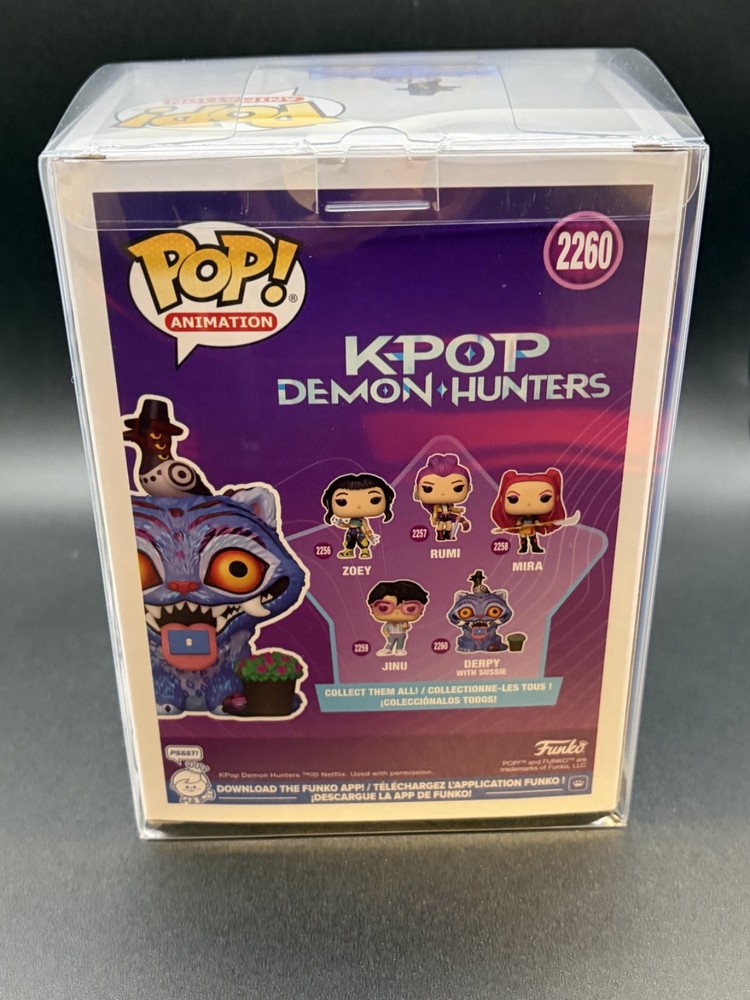 Funko Pop! Kpop Demon Hunters: Derpy w/Sussie #2260 GITD with Protector - New