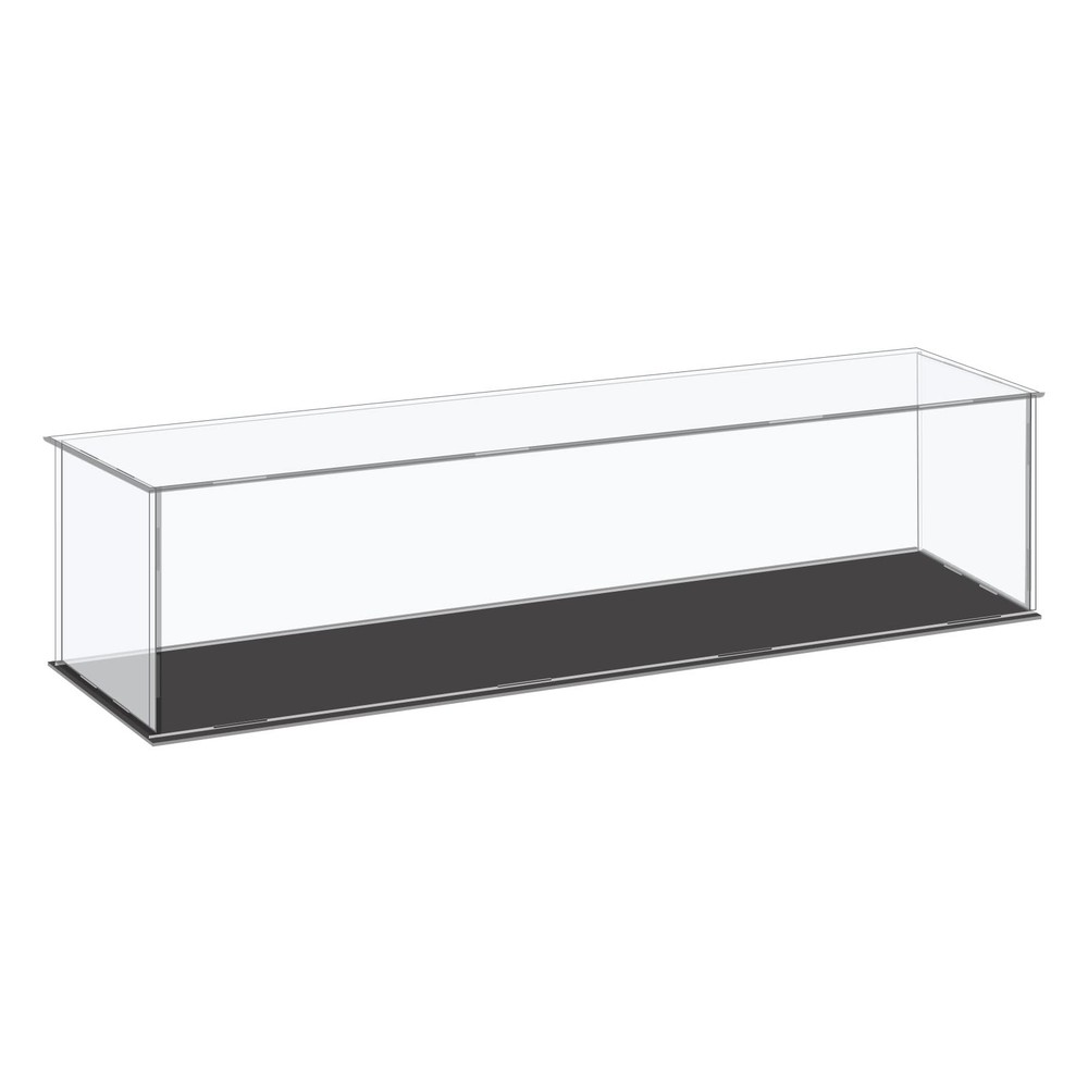 MECCANIXITY Acrylic Display Case Plastic Box Cube Storage Box Clear Small Ass...