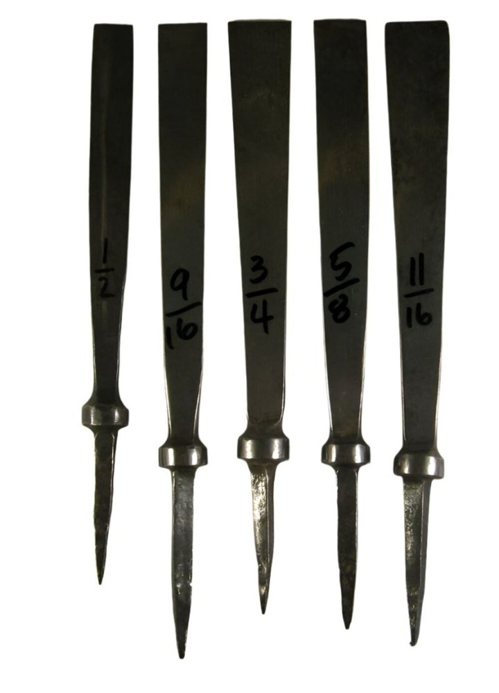 UNFINISHED ASSORTED Tool Blanks-5 pieces*