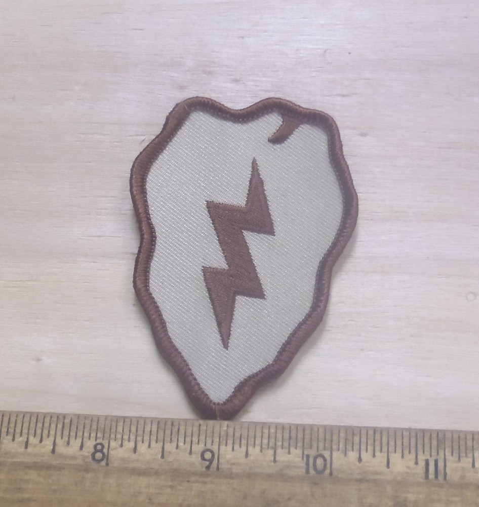 US Army - 25th Infantry Division Desert Embroidered Patch