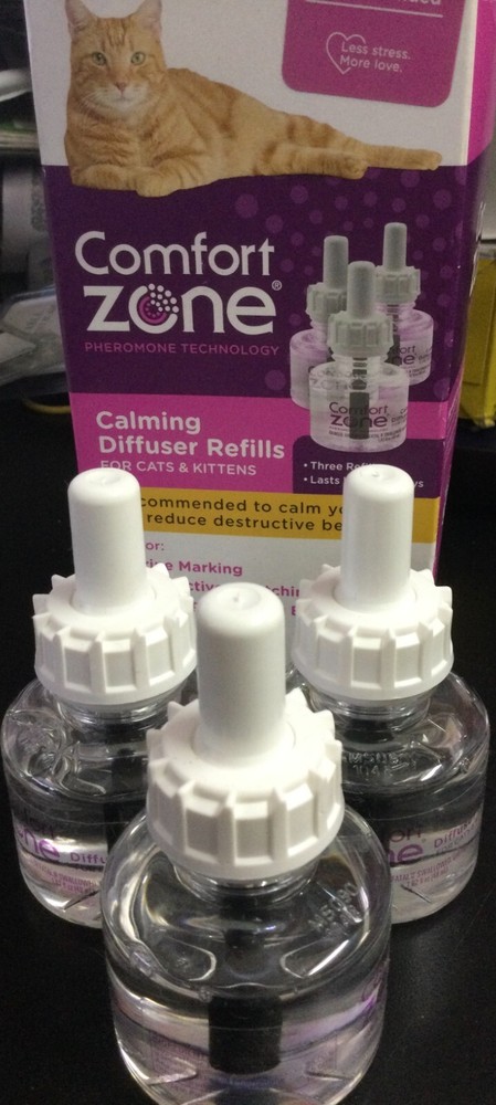 Comfort Zone Cat Calming Diffuser Refills 3 Pack 3575