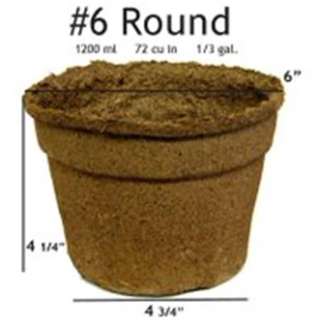 CowPots #6 Round Pot - 42 pots