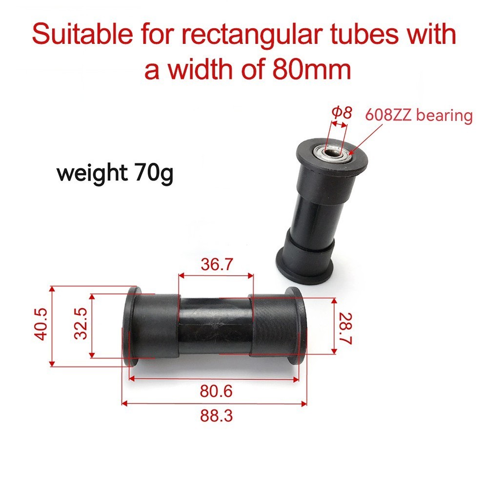 Lightweight Bearing Wheel for Rowing Machines with Smooth Functionality