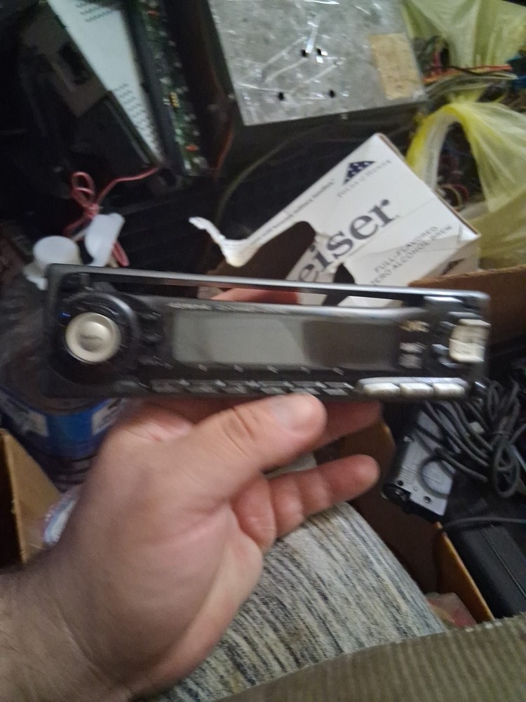 JVC KD SX750 Faceplate Excellent Condition !!