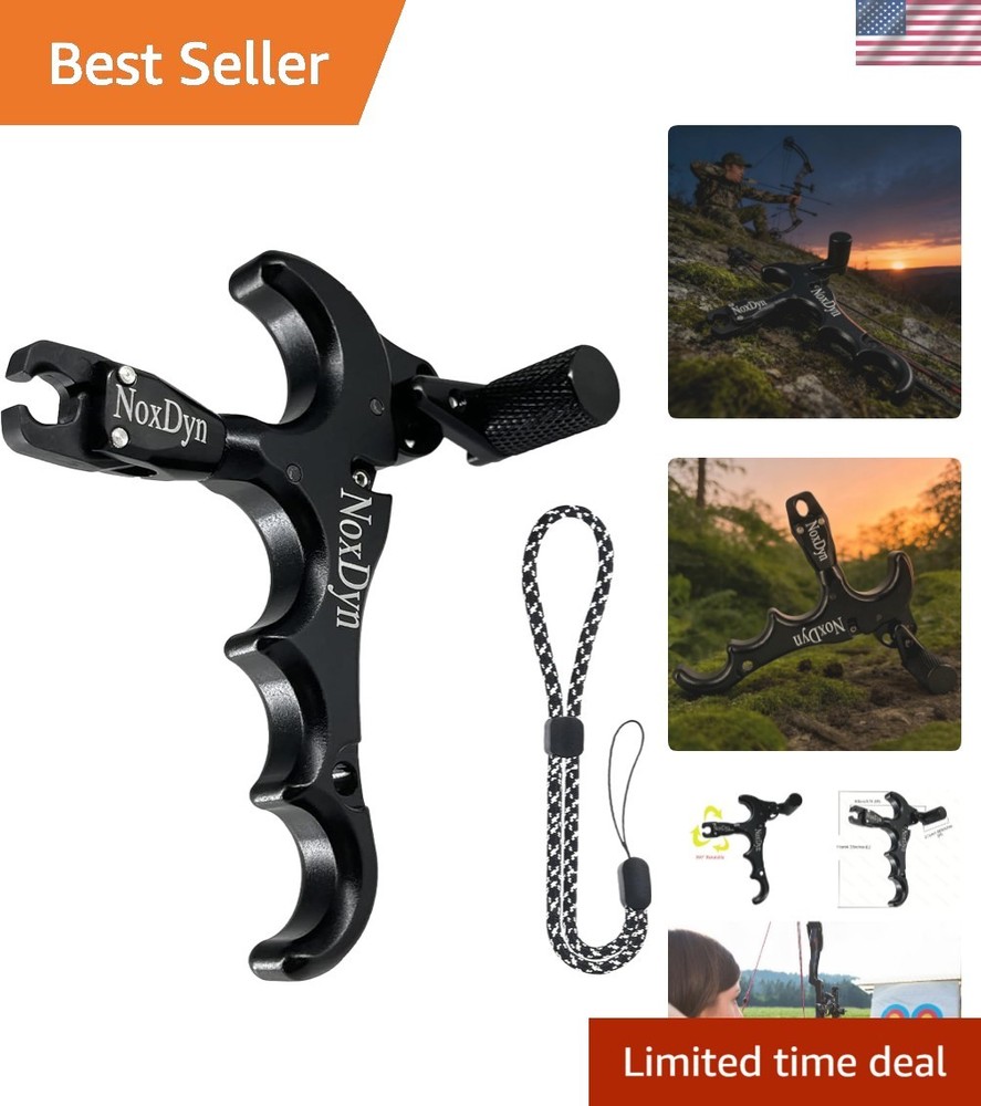 360° Rotatable Thumb Release for Compound Bow