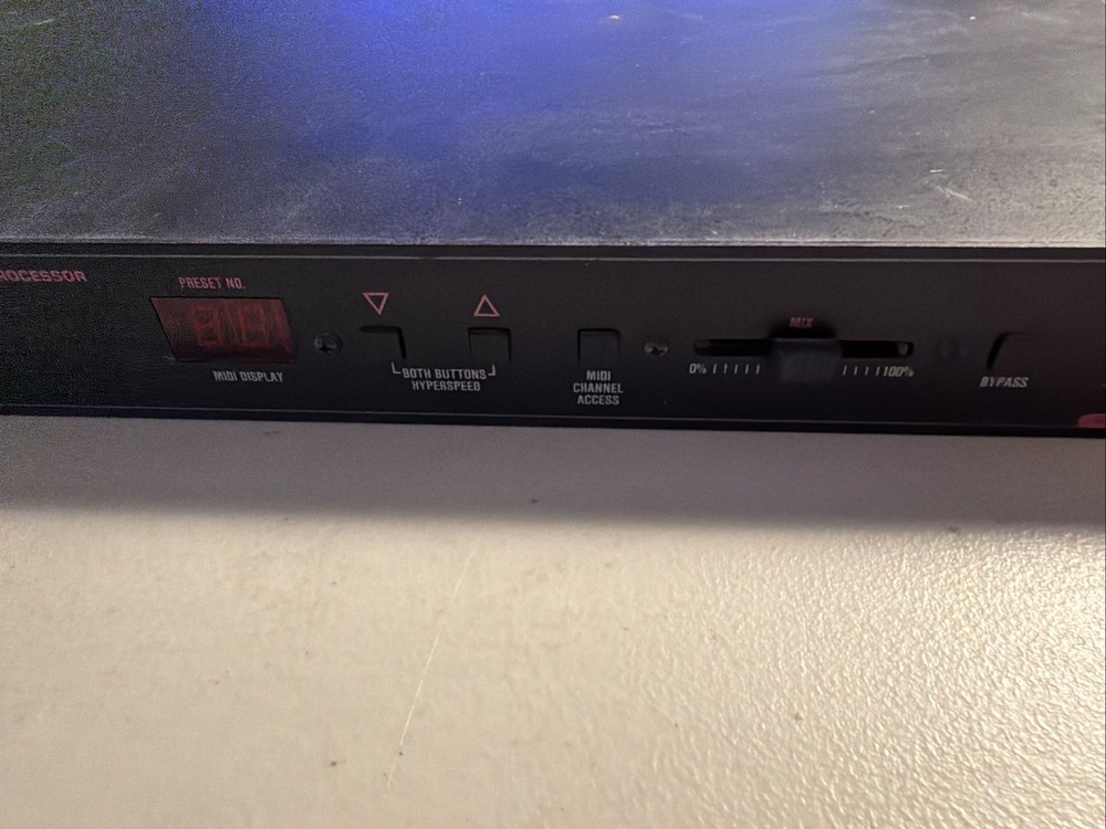 ART MULTIVERB LT 16 BIT DIGITAL MULTI-EFFECTS PROCESSOR - FOR PARTS, UNTESTED