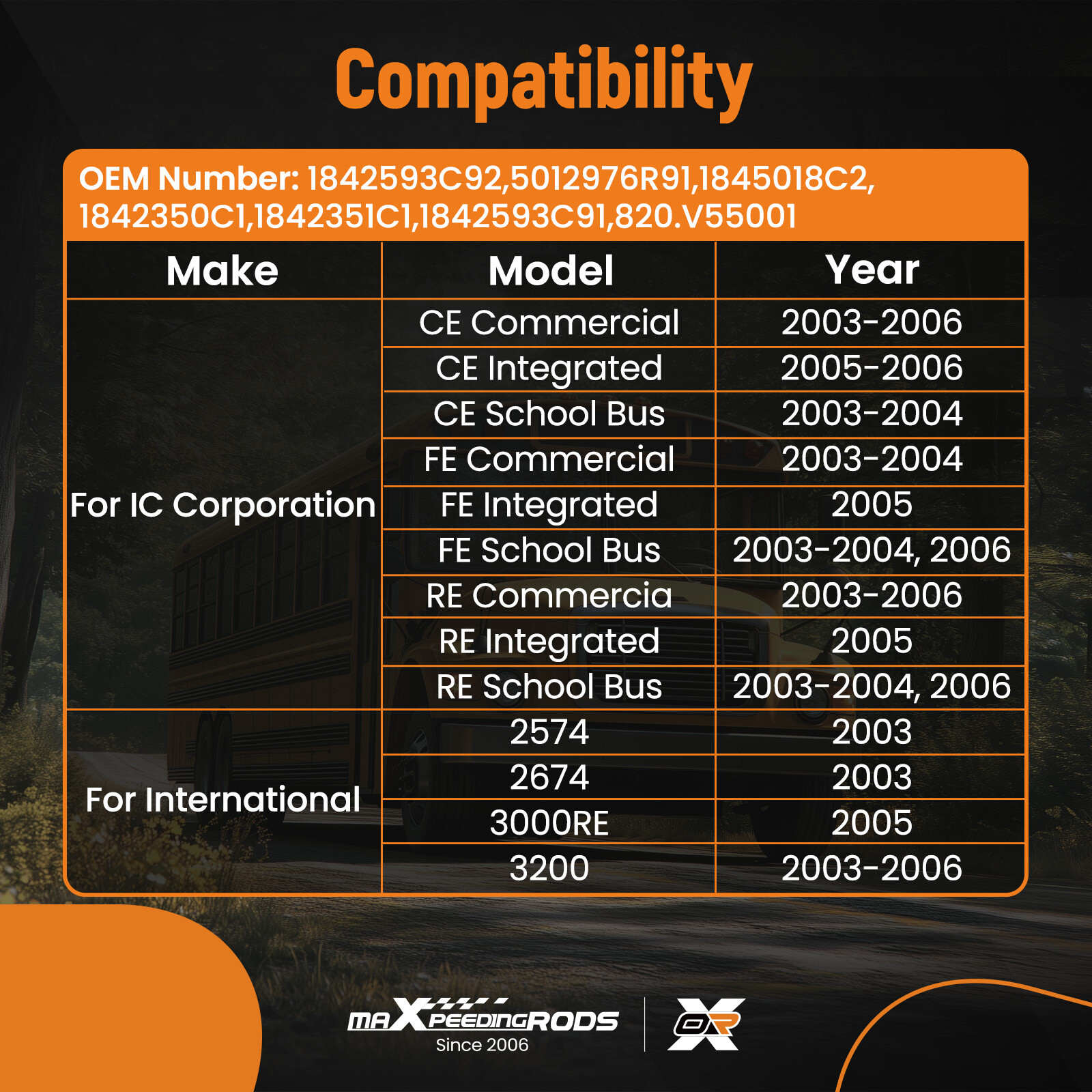 EGR Valve w/ Gasket For International DT466E 7.6L 2003-06 1842593C92 5012976R91