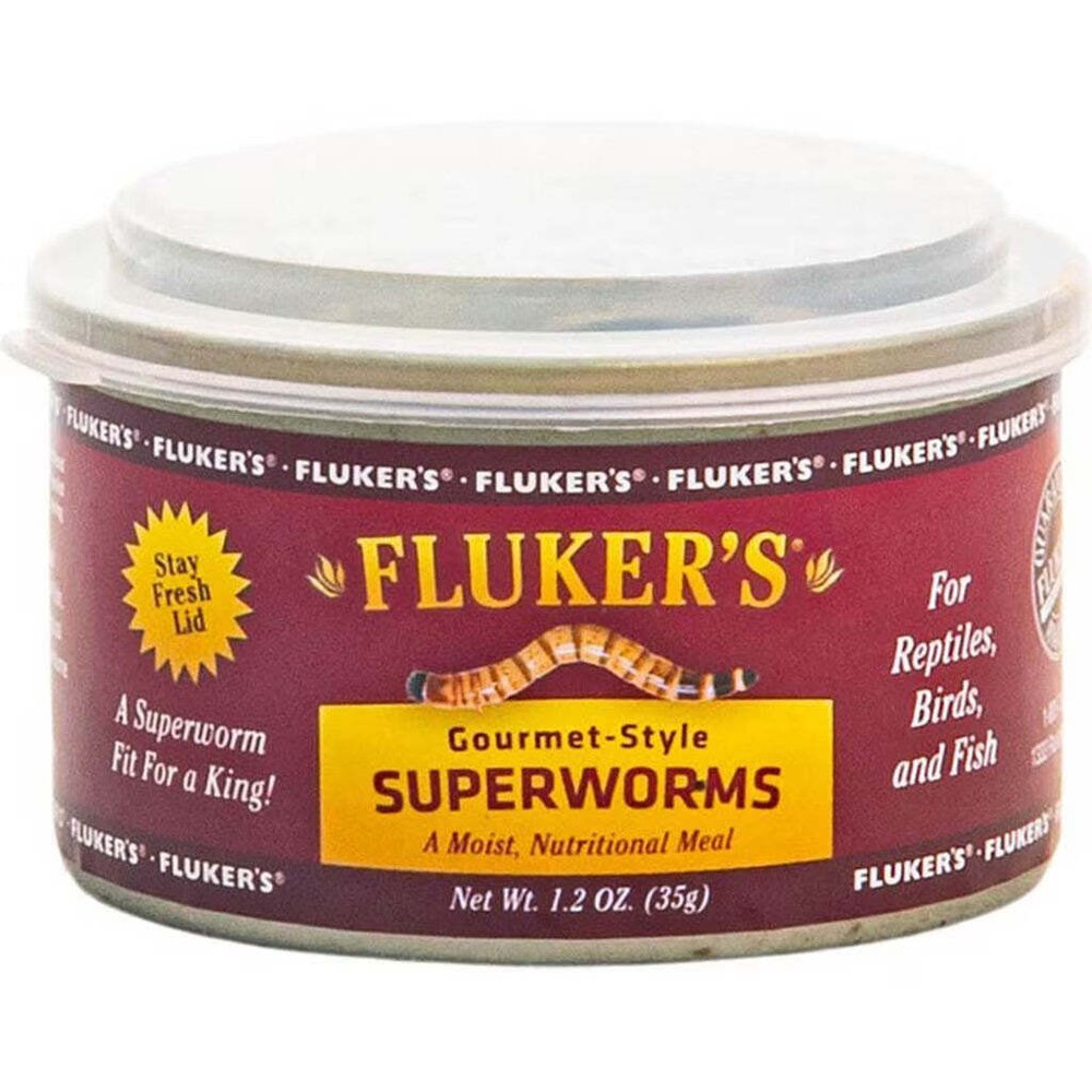 Fluker Gourmet Superworms 1.2 oz.