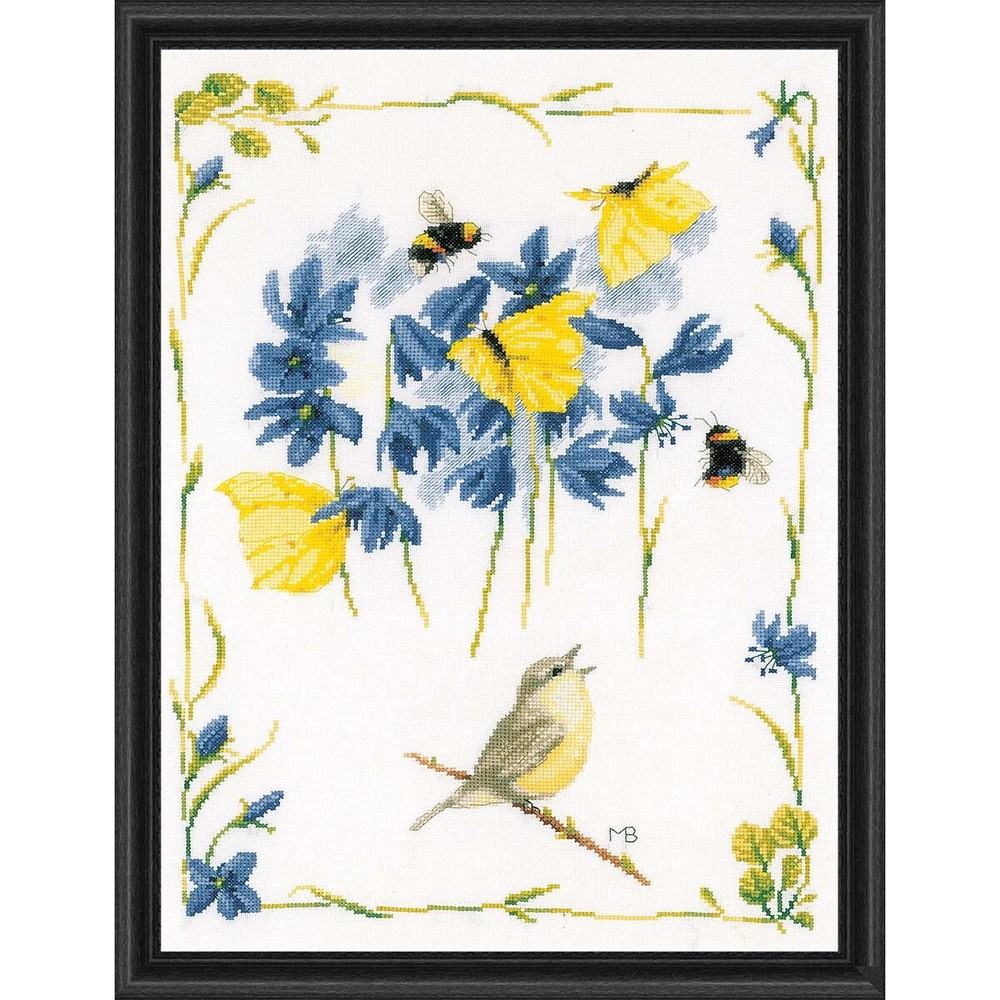Vervaco® Chirping Chiffchaff Counted Cross-Stitch Kit