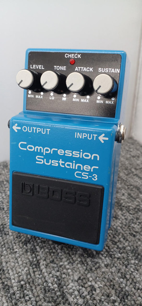BOSS CS-3 Compressor Sustainer Guitar Effect Pedal Used JP