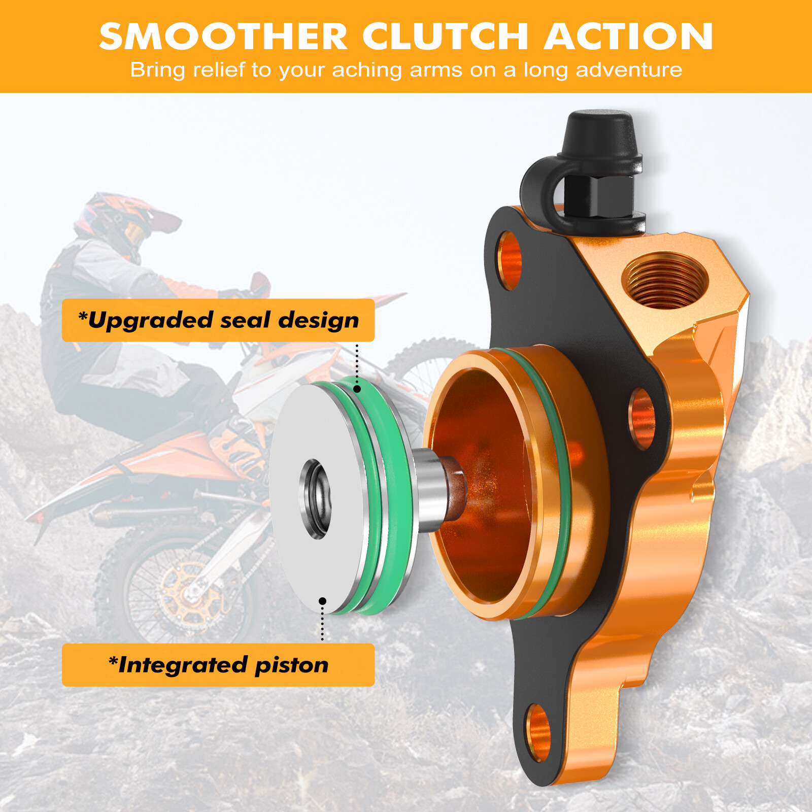 NICECNC Clutch Slave Cylinder Kit For Husqvarna FE 501 17-21 FX 450 2017-2021