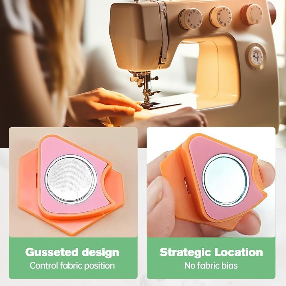 Magnetic Seam Guide for Sewing Machine Upgraded Multi-Purpose Tool Polygonal Str