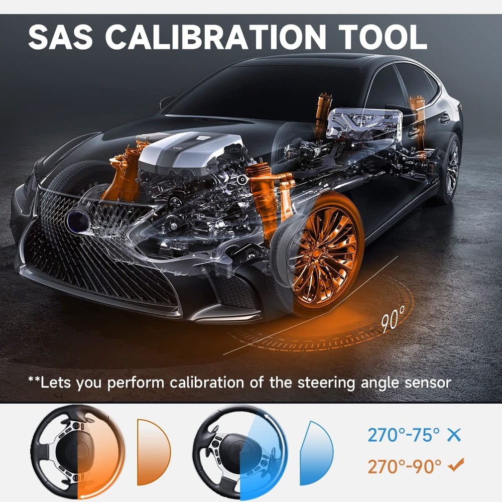 foxwell ABS SRS Reset OBD2 Scanner Car Code Reader Diagnostic Tool