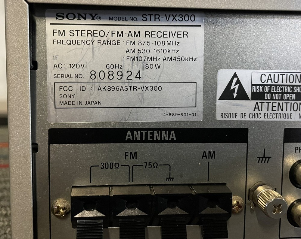 NICE Sony STR-VX300 Stereo Receiver