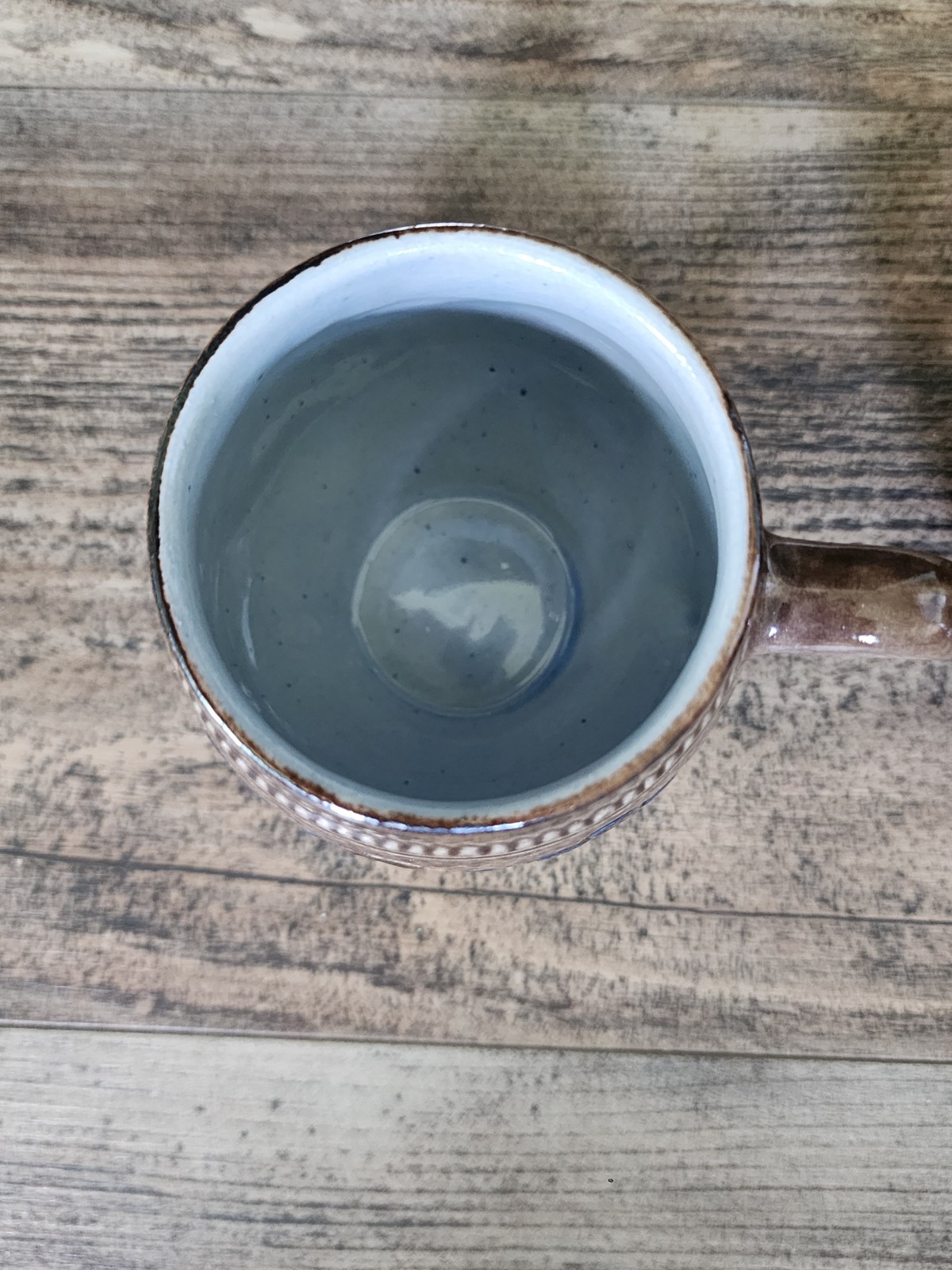 Marzi and Remy German Mug Set | Salt Glazed Stoneware | Brown Blue | Set 2