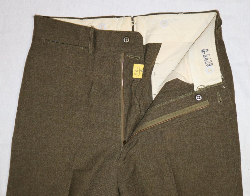 ORIGINAL POST WWII WOOL FIELD TROUSERS
