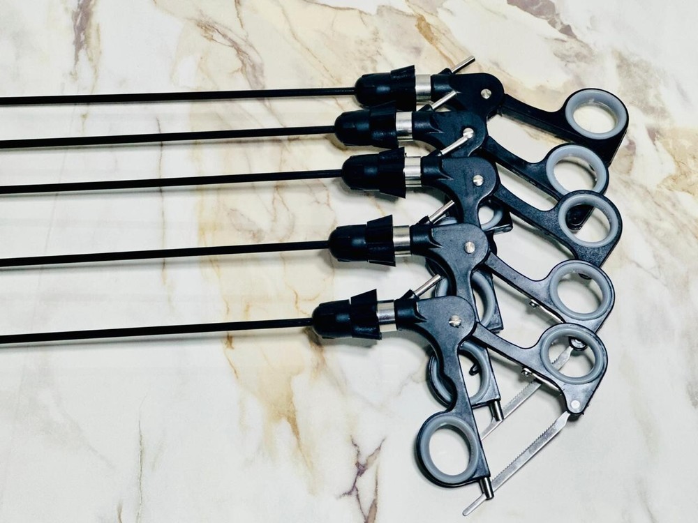 5pc Laparoscopic Grasper Forceps Scssor Enoscopy best Instruments Set 5mm