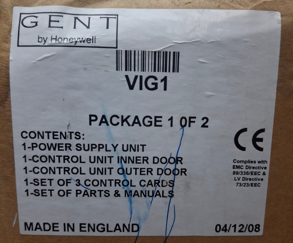 GENT VIG1 Loop Vigilon Control Panel Not for Sale on UAE