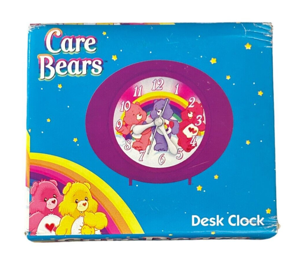 American Greetings Care Bears Desk Clock