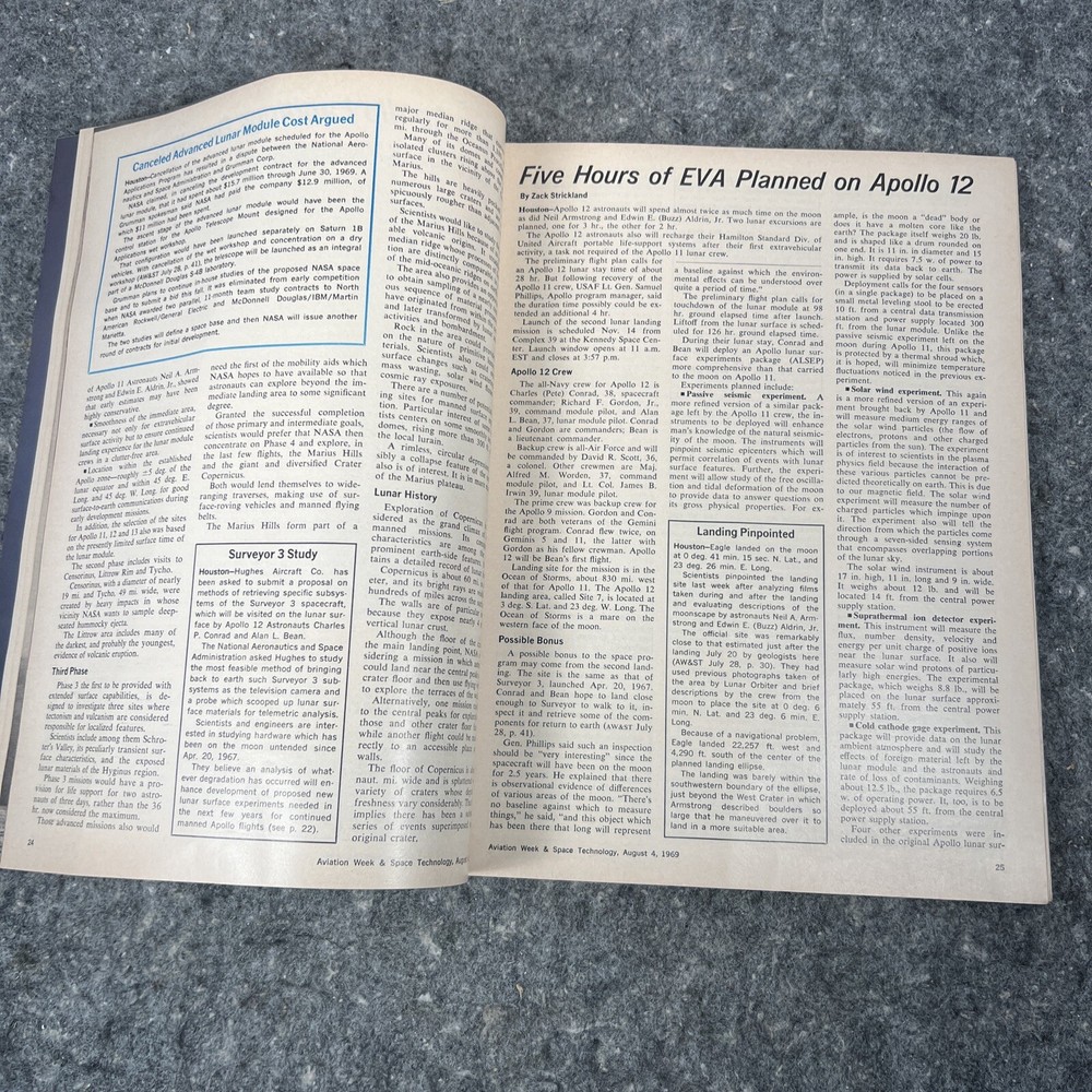 August 4, 1969 - Aviation Week & Space Technology Magazine