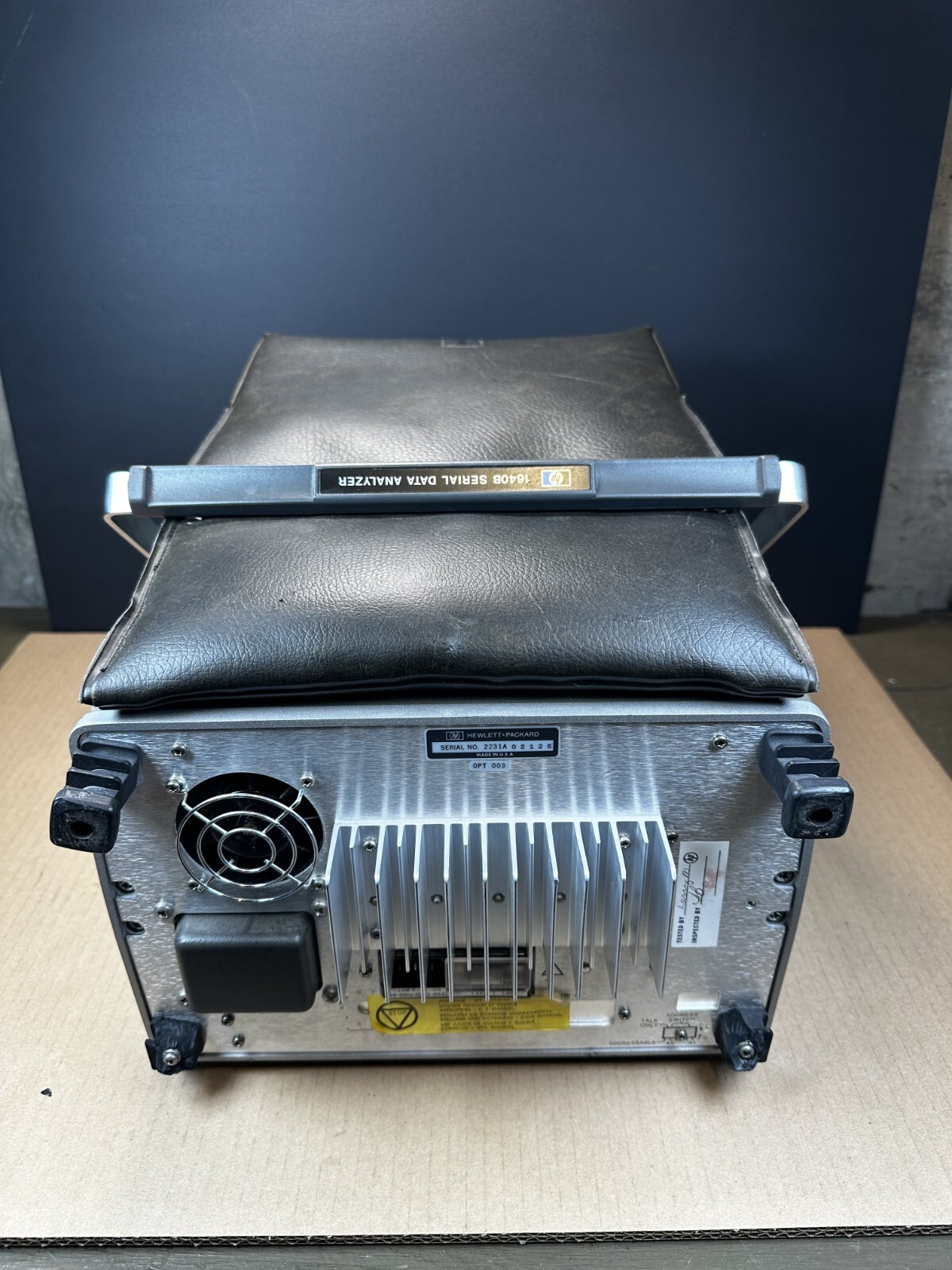 HP 1640B Serial Data Analyzer Hewlett Packard Works Ships Fast!!!