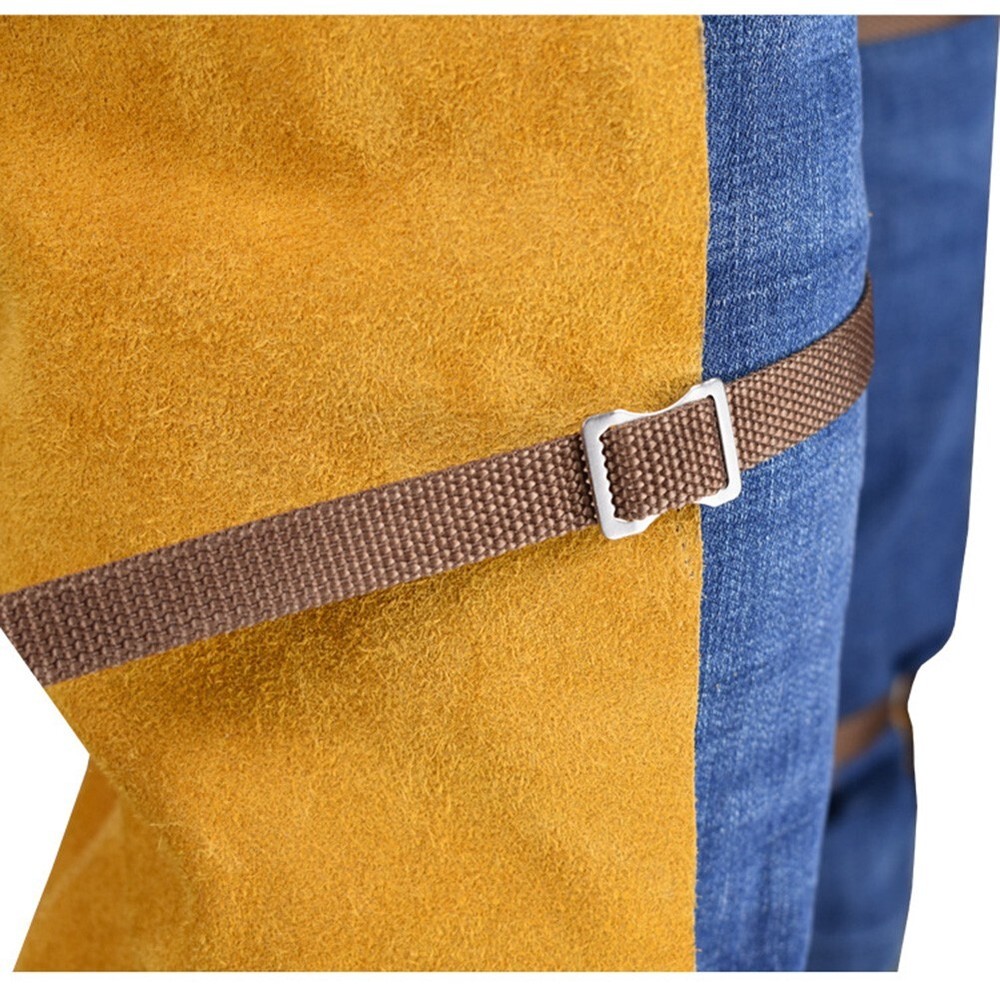 Fire Resistant-Chaps Adjustable Welding-Chaps Adjustable Buttons Cut Resistant