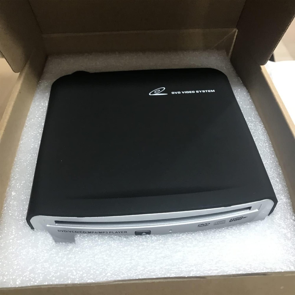 External USB CD DVD MP3 MP4 Player for Car Portable Plug In Remote Control