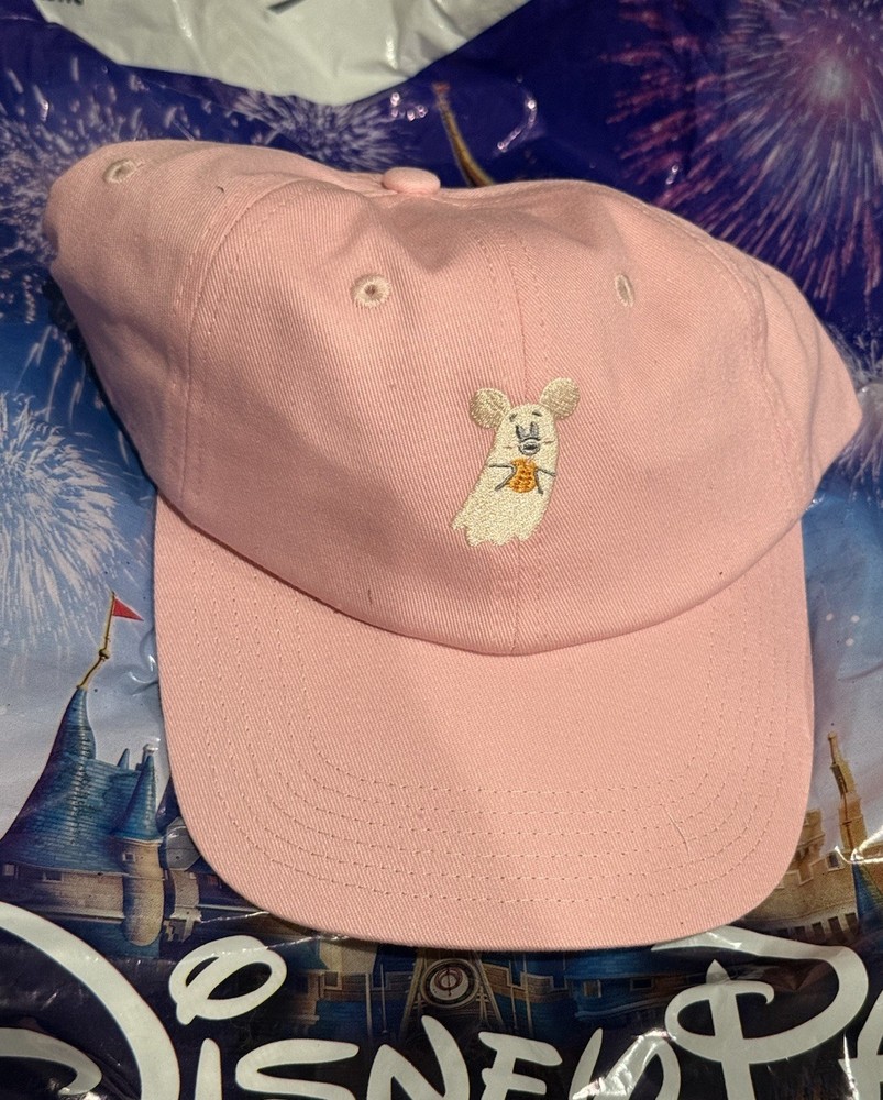 Disney Pink Minnie Ghost Hat Cap New