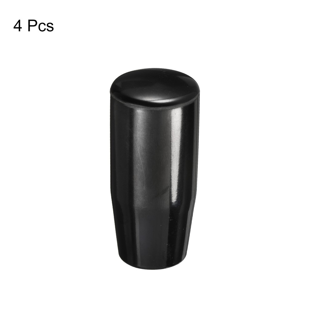 M8x50mm Female Threaded Hand Knobs Cylinder Insert Handles for Mechanical 4Pack