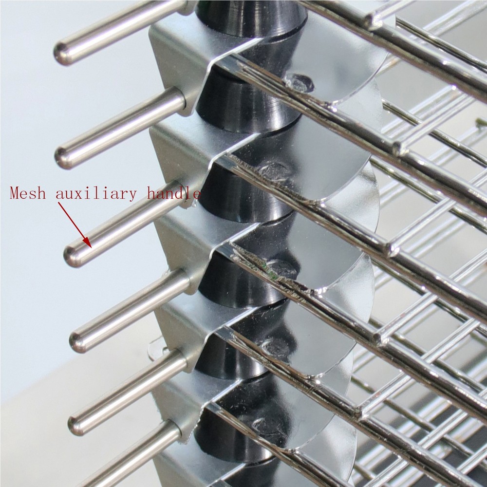 Flat Push-Pull Type 20Layer Desktop Drying Rack for Drying&Stacking Easy Operate