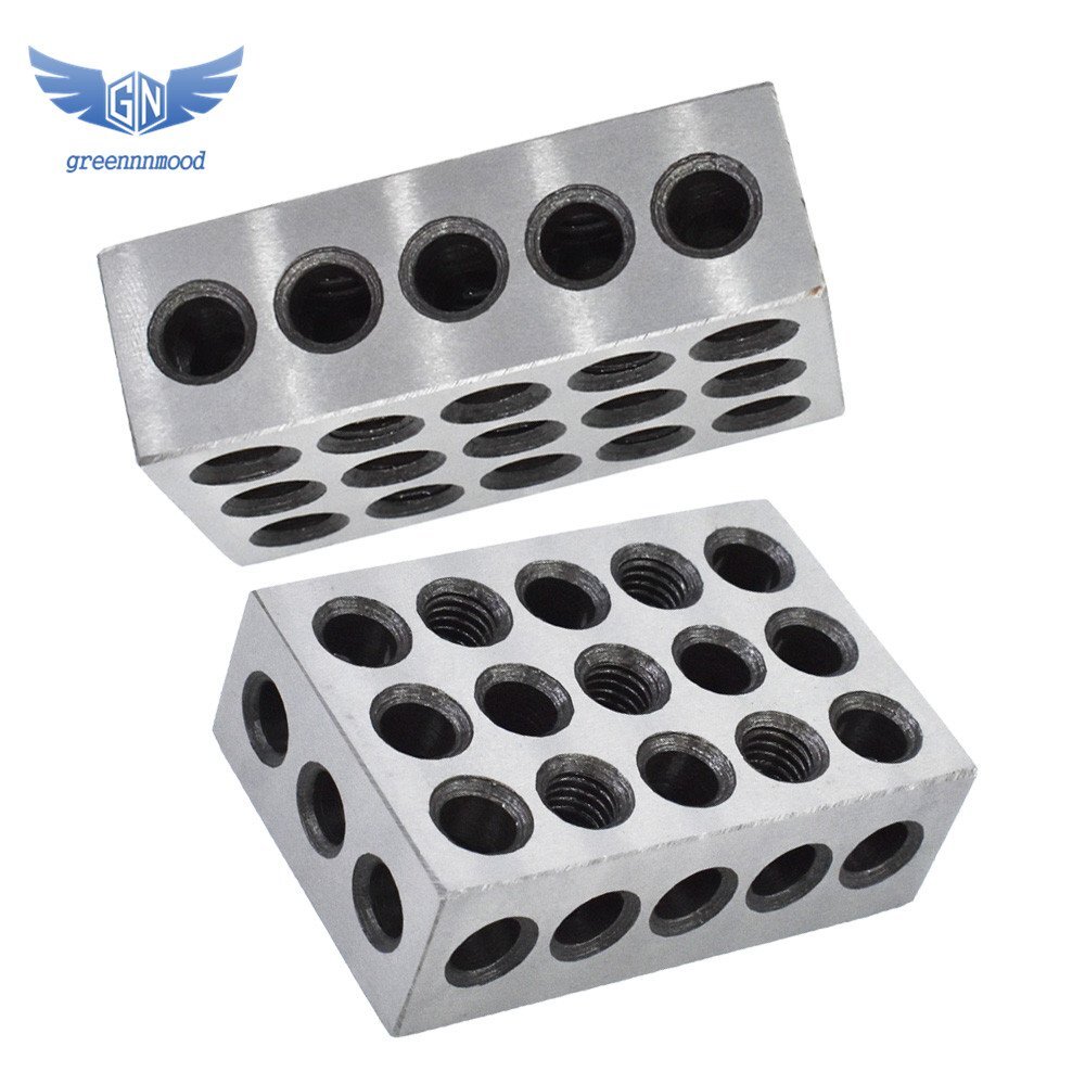 5 MATCHED PAIRS ULTRA PRECISION 1-2-3 BLOCKS 23 HOLES .0001" MACHINIST 123 New