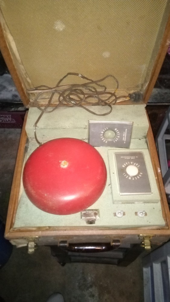 Honeywell alarm bell in case