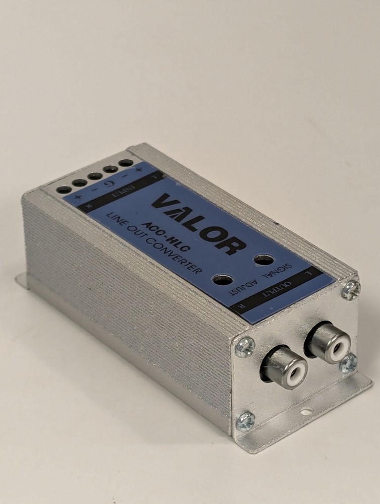 VALOR ADJUSTABLE LINE OUTPUT CONVERTER