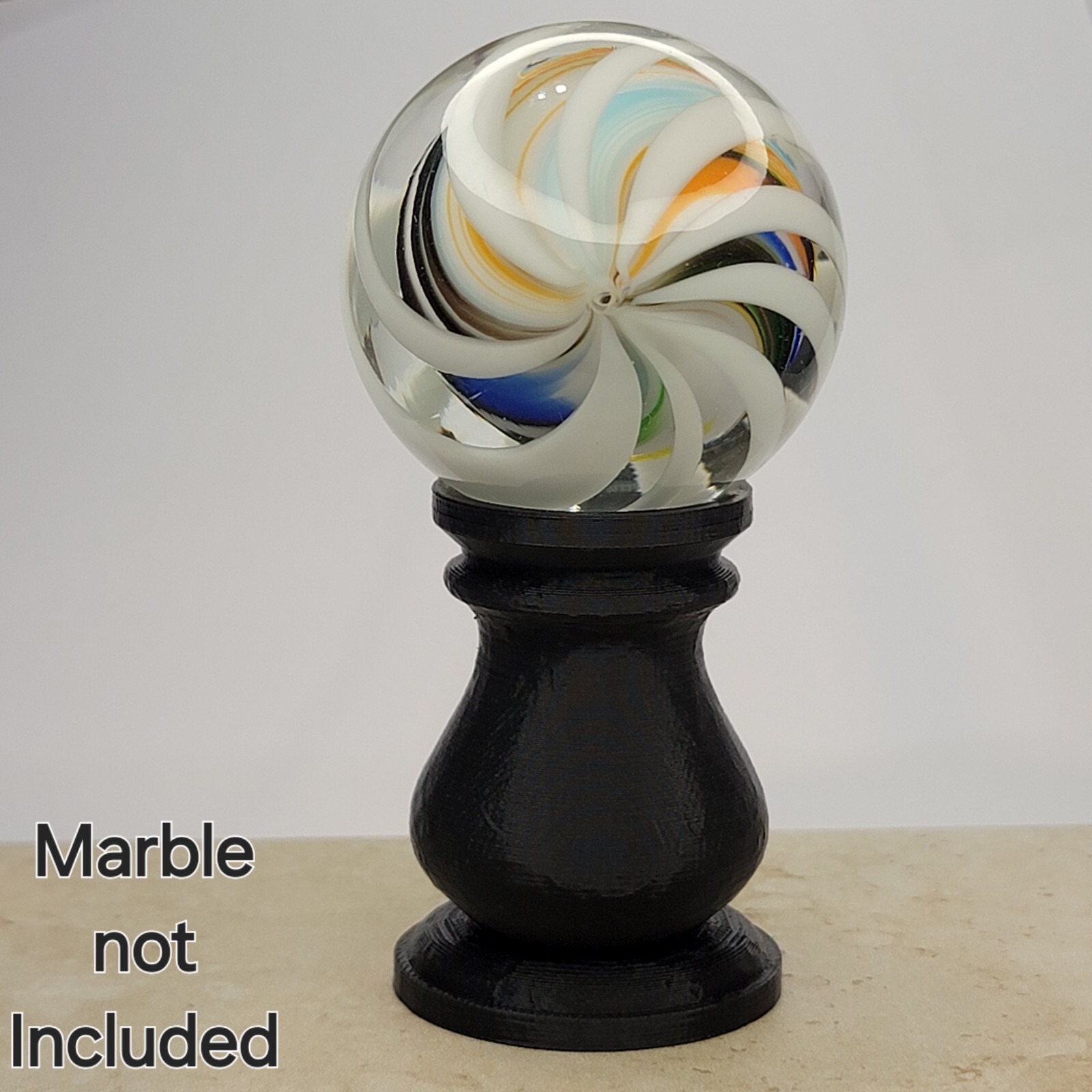 Black LED Marble Display For Up To 2" Marbles - Lot #5156 See Description