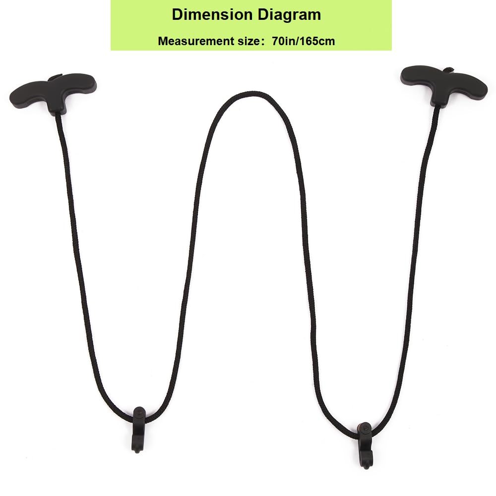 Crossbow Pull Cord Crossbow Cocking Rope Device Double Handle Crossbow String...