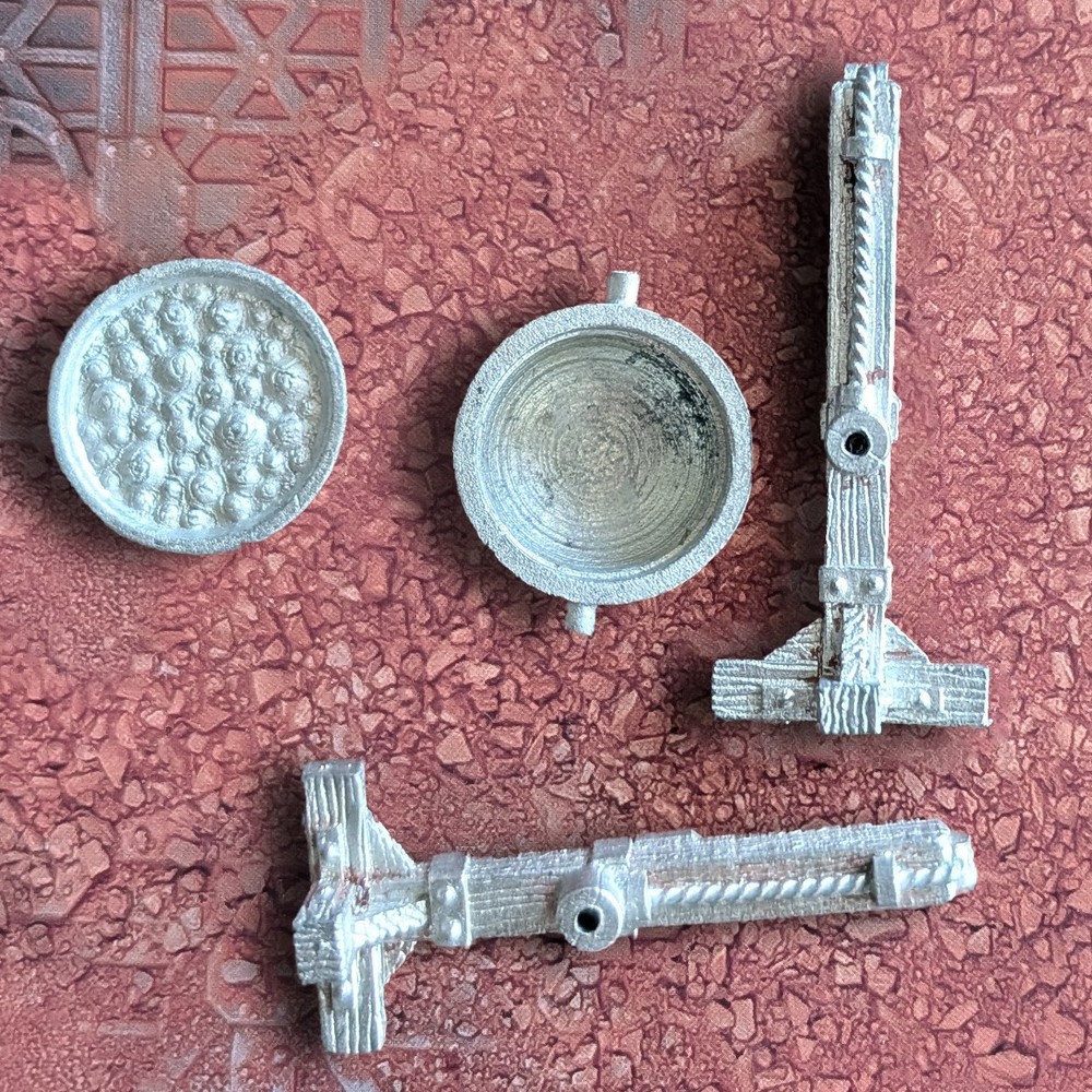 WFB Siege Boiling Oil Cauldron & Stand