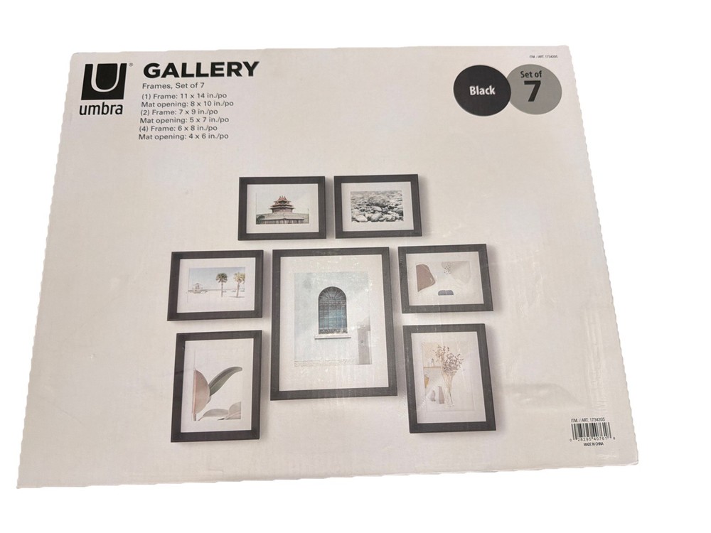 Umbra 7-piece Gallery Picture Frame Set (Open Box)