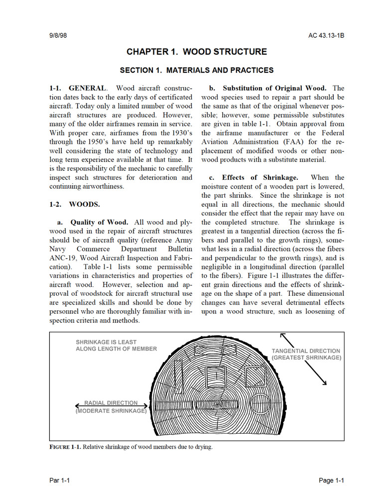 646 pg. 43.13-1B Methods Techniques Practices - Aircraft Repair Inspection on CD
