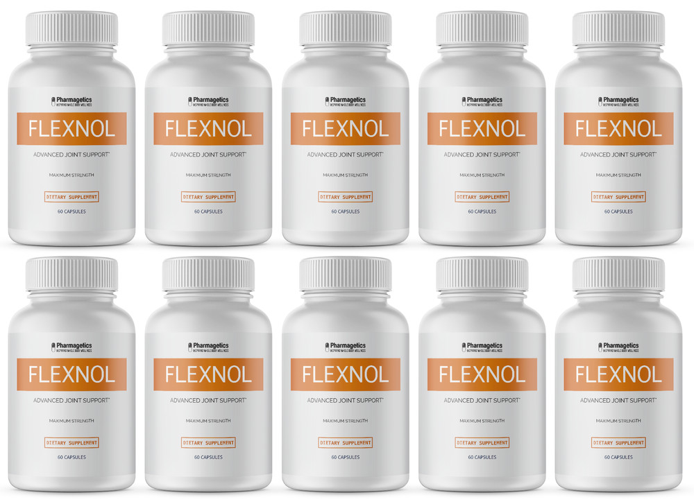 Flexnol Advanced Joint Support 10 Bottles 600 Capsules