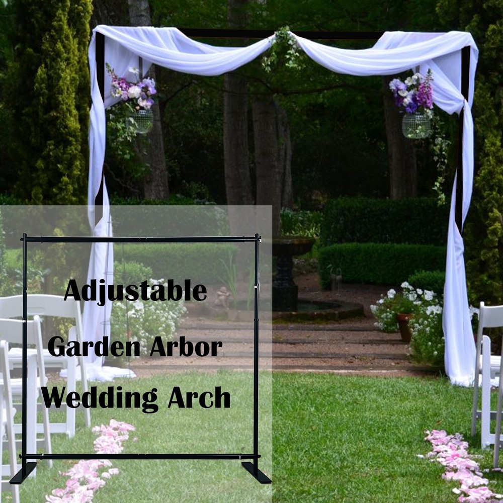 5x7'-8x10' Wedding Party Background Stand Adjustable Sizing (Frame ONLY)