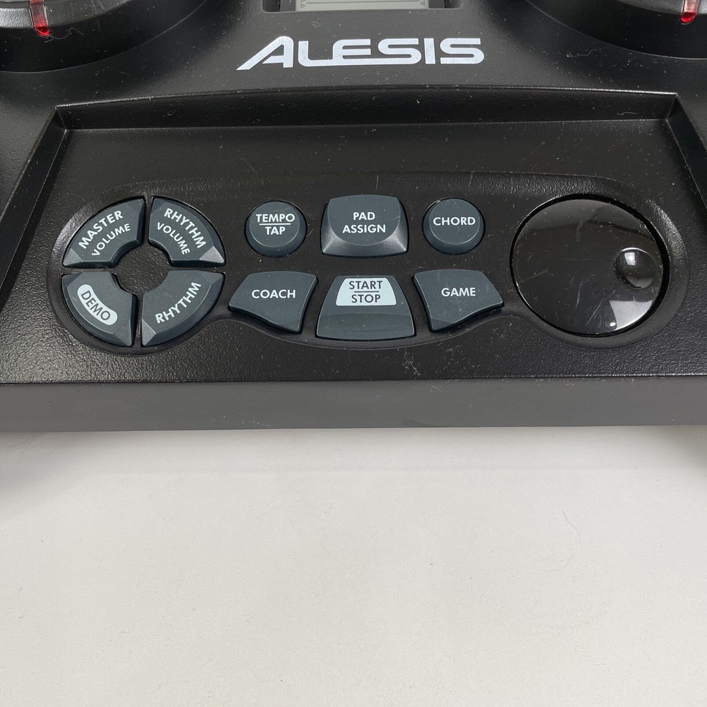 Alesis Compact Kit 4 Portable 4 Pad Machine Tabletop Electronic Drum Kit TESTED