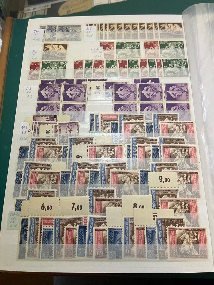 50 different DR mint or with fold, + a certified stamp!!!